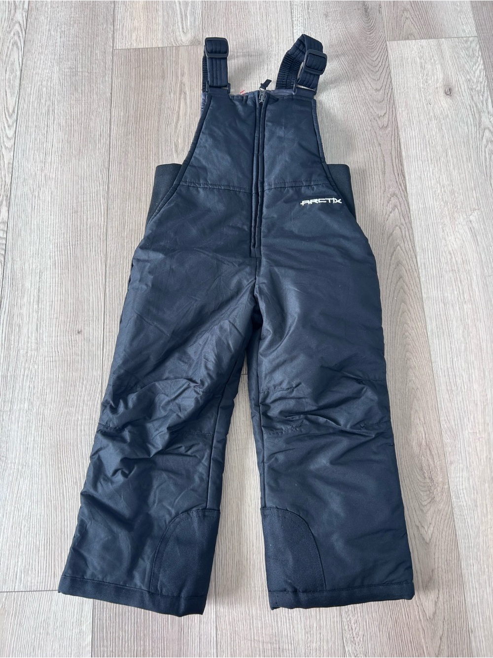 Arctix Kids Black Waterproofq Snow Bib Overalls